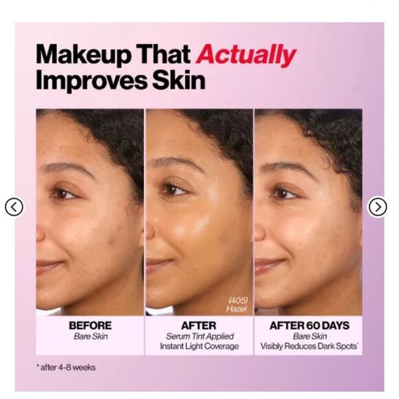 🆕💄Revlon Illuminance Serum Tint, Liquid Foundation #417 Warm Caramel - Picture 7 of 9